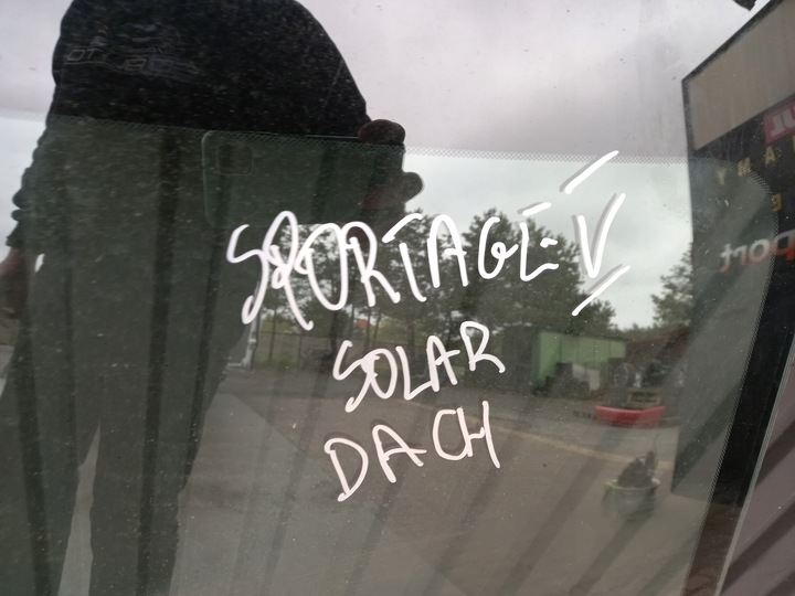 фото №2, Скло англієць перед оригінальна kia sportage v сонячний