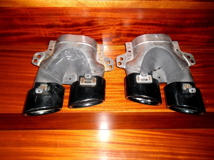 фото №3, Mercedes c 206 выхлоп наконечник выхлоп c amg оригинал