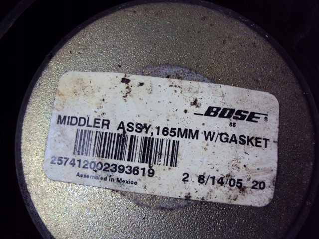 фото №6, Динамики дверь bose комплект cadillac cts i 02-07