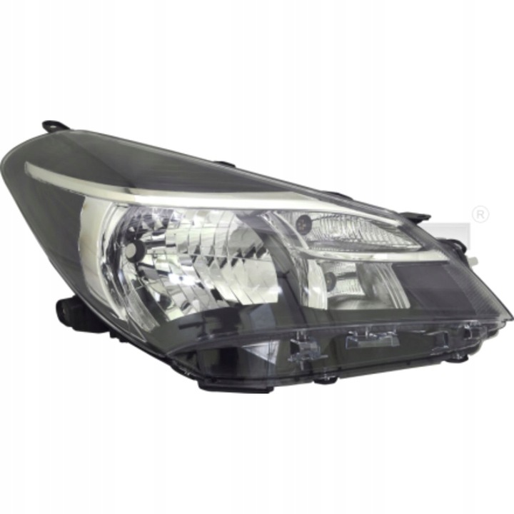 фото №1, Фара лампа p toyota yaris 07.14-04.17 tyc tyc