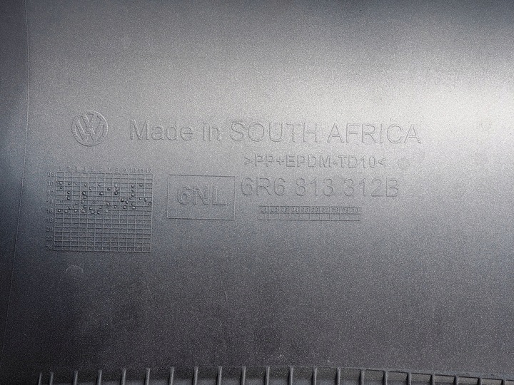 фото №6, Polo 6r cross накладка спойлер бампера новий оригінал.