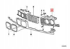 фото №11, Bmw seria 5 e34 фара передний решётка левое 8148311 51138148311