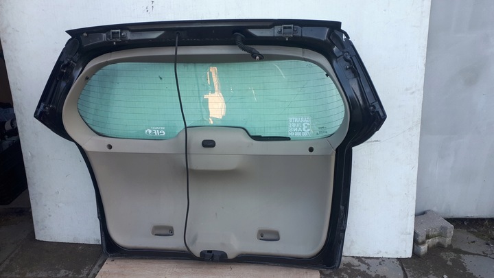 фото №6, Renault scenic ii nv676 03- кришка багажника скло