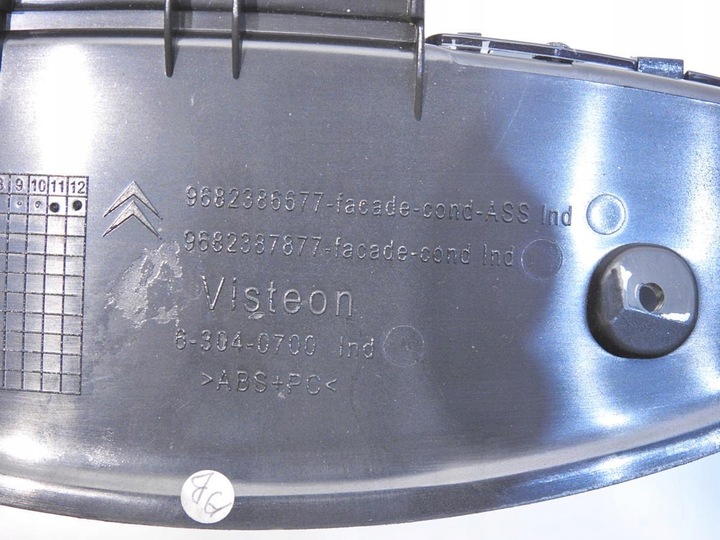 фото №10, Рамка защита спидометра citroen c5 iii 9682386677