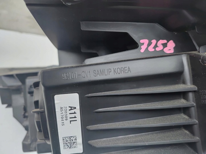 фото №14, Kia ev6 лампа левая правая перед передняя полный led 7258