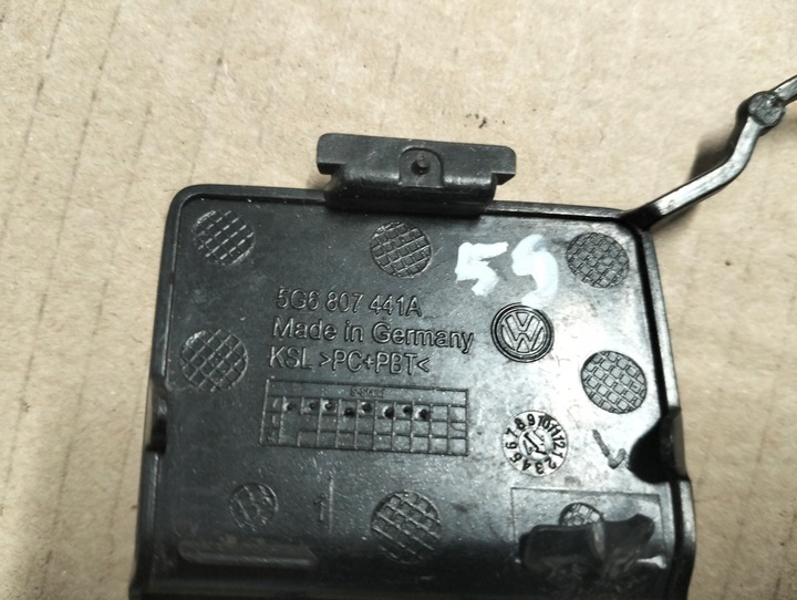 фото №3, Vw golf vii заглушка бампера фаркоп зад 5g6807441a