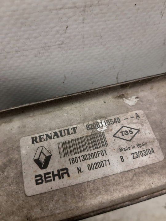 фото №5, Інтеркулер renault scenic ii 1.5dci