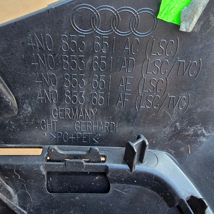 фото №9, Audi a8 s8 4n0 d5 рестайлинг s-line 21- бампер решётка радиатора решётка перед чёрный / чёрный