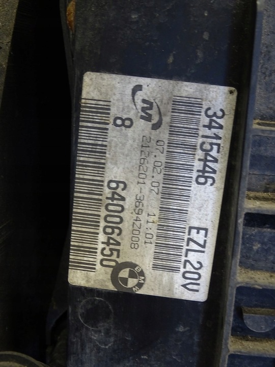 фото №8, Комплектный pas переднее радиатор bmw x3 e83 рестайлинг 3.0 d 306d5 286km biturbo