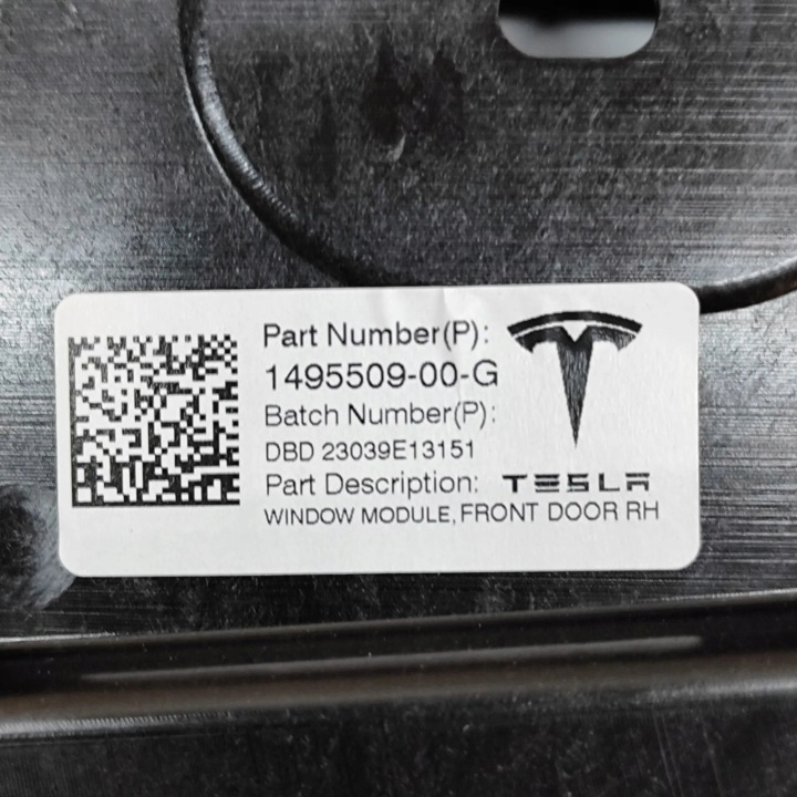 фото №11, Стеклоподъёмник правых передних дверь tesla модель y 149550900g 28825185