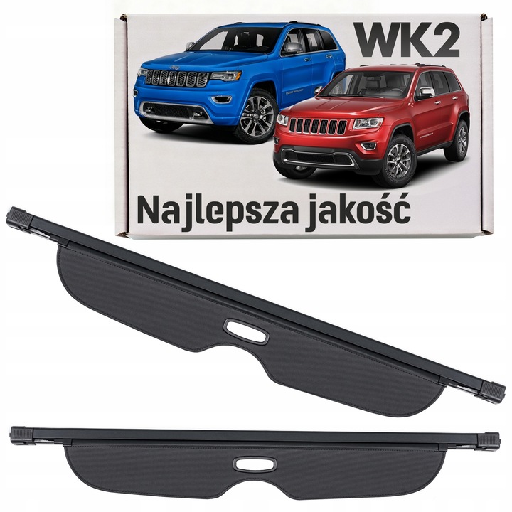 фото №1, Jeep grand cherokee iv wk2 2010-2022 ролета багажника чёрная 6fw02dx9ac