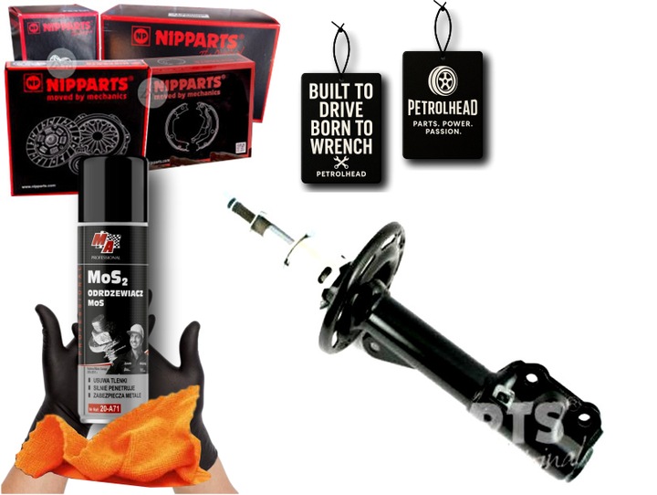 фото №1, Амортизатор honda jazz ii gd ge3 ge2 2002 перед pr #petrolhead pro+ kit1