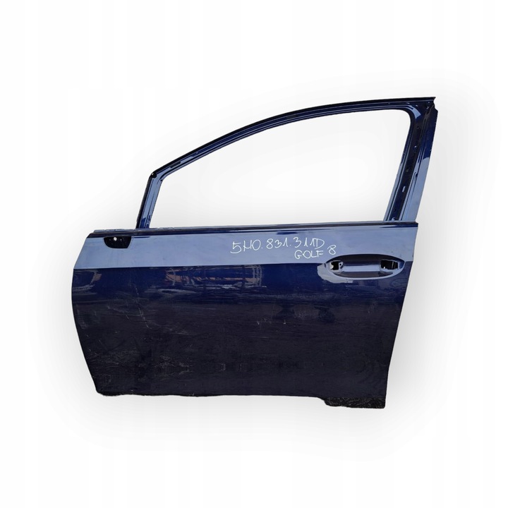 фото №1, Vw golf 8 viii 5h0831311d дверь левый перед