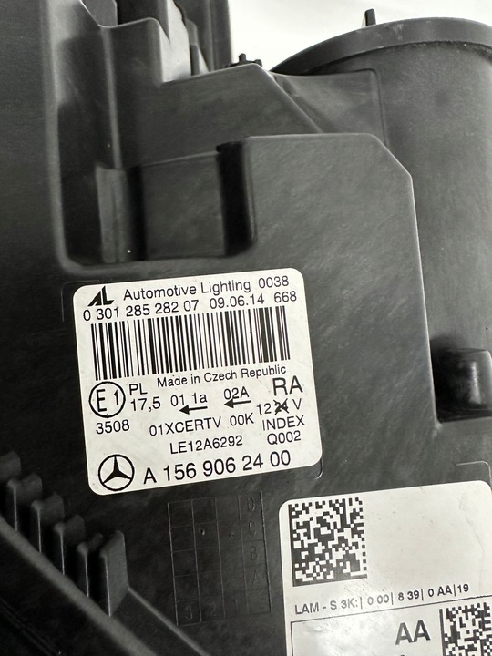 фото №6, Лампа права mercedes gla a1569062400