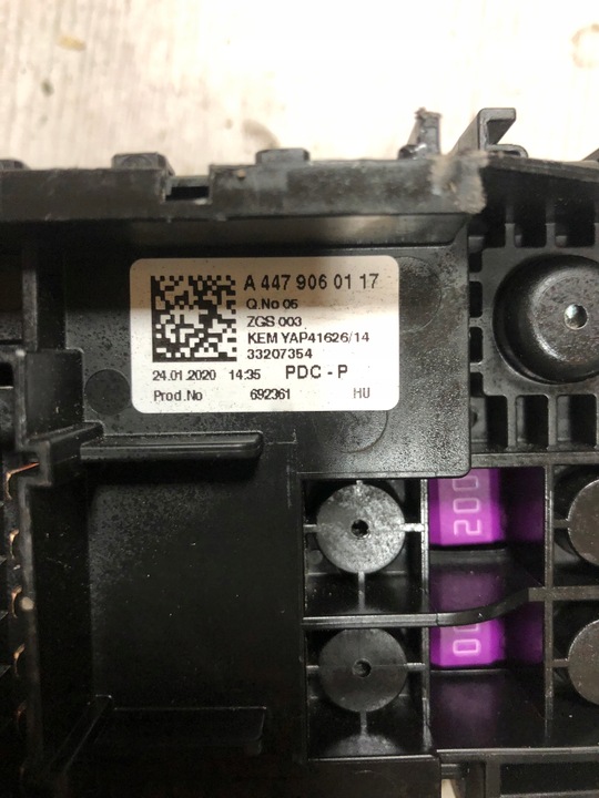 фото №8, Модуль pdc mercedes vito 4479060117