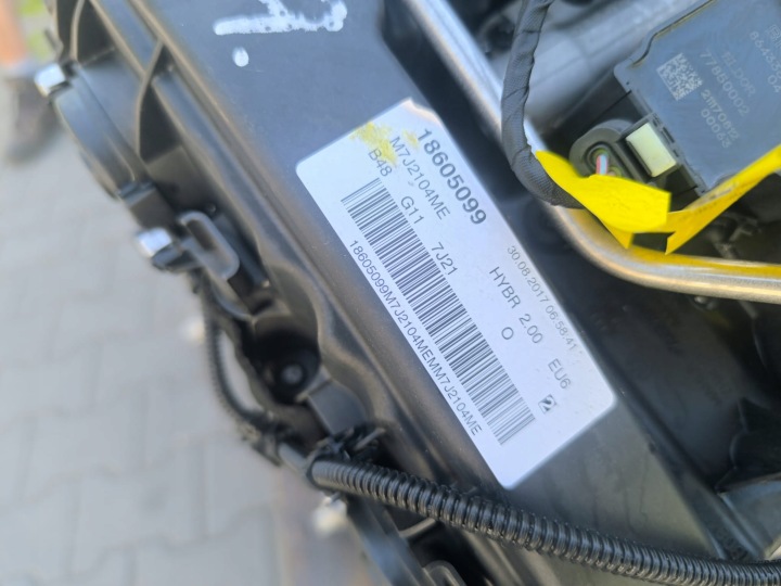 фото №8, Bmw g11 g12 740e 740le b48b20b b48x 385hp комплектный двигатель 40tyś km