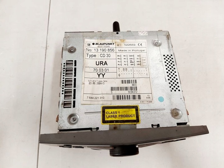 фото №8, Opel astra h радио cd дисплей комплект 13190856 13178570