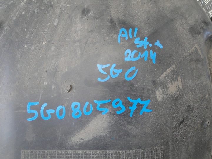 фото №11, Підкрилок перед vw golf vii 5g 5g0 5g0805977 5g0805973k 5g0805978 5g0805974f