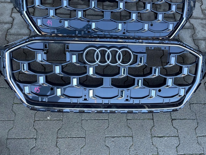 фото №11, Audi q8 sq8 решітка радіатора решітка хром 4m8853651bs