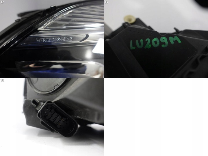 фото №15, Mercedes a-klasa w176 рестайлинг mopf 15-18 фара полный led high performance правая