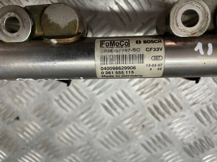фото №12, Топливная рейка bb5e-9f797-bc ford mondeo mk4 рестайлинг 2.0 ecoboost