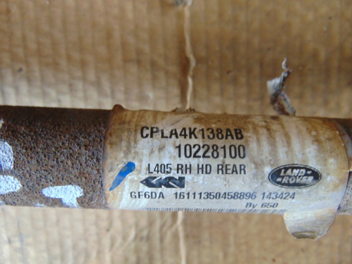 фото №3, Піввісь праві зад range rover sport l494 3.0d cpla4k138ab