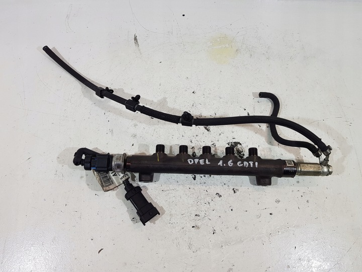 фото №9, Планка впрыскивающий 55490702 opel zafira c astra k 1.6 cdti