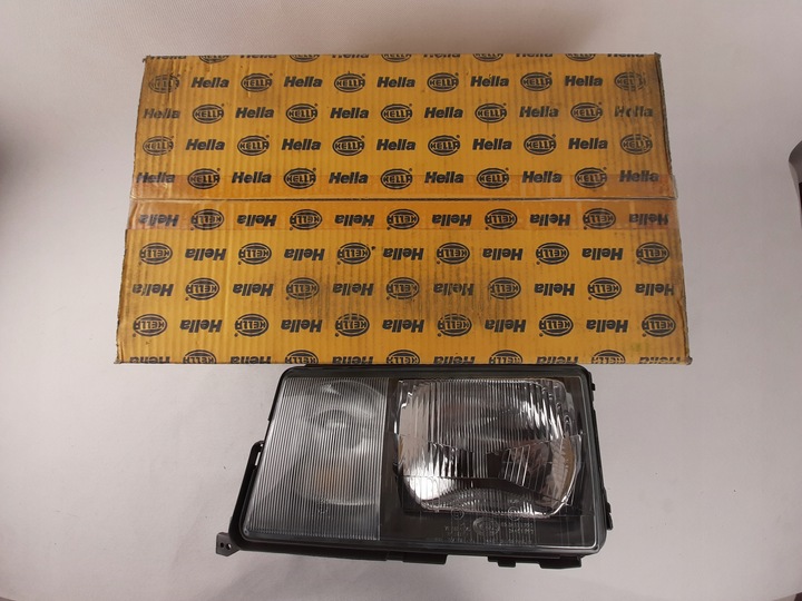 фото №11, Фара левый mercedes 190 w201 1982-1993 оригинал hella 1ej004070-071