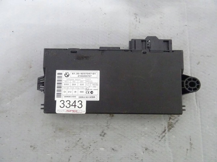 фото №10, Модуль cas bmw 1 e81 e87 замок зажигания ключ 9237047