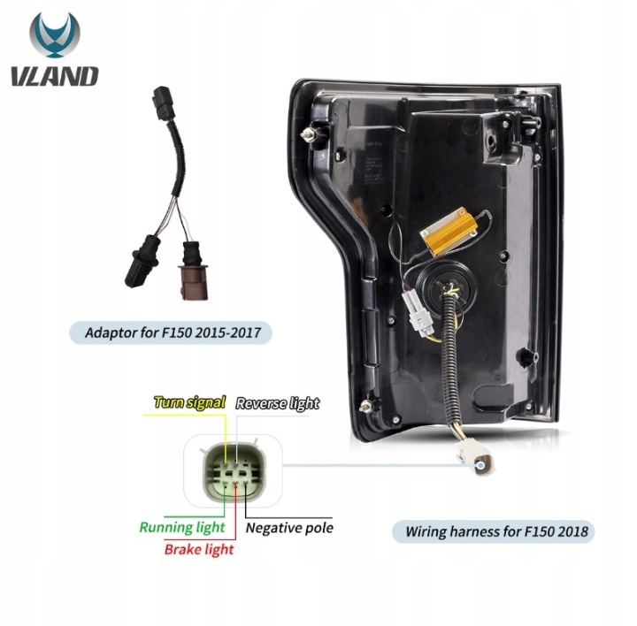 фото №12, Лампи задні kpl vland led європа ford f150 f-150 xiii mk 13 2014-20