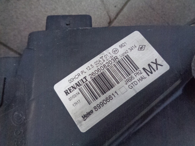 фото №15, Бампер капот крыло лампа pas renault grand scenic iii рестайлинг 2013 r аксессуары