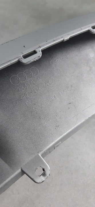 фото №7, Audi e-tron накладка спойлер бампера перед 4ke807733a