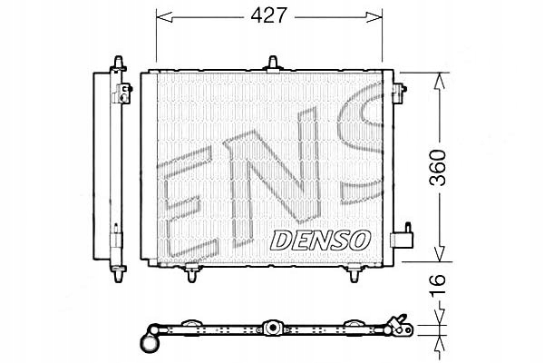 фото №3, Радиаторов кондиционера denso dcn21009 6455al