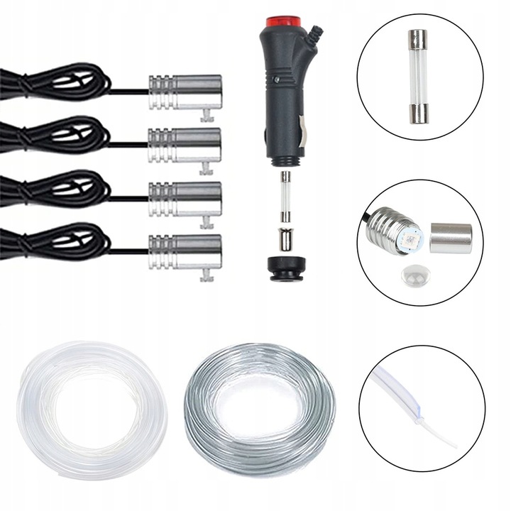 фото №4, Фоновий light оптоволокно aplikacja rgb led 6m оптоволокно 4w1