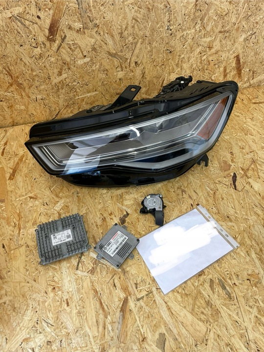 фото №16, Лампа ліва повний led audi a6 c7 4g рестайлінг usa!