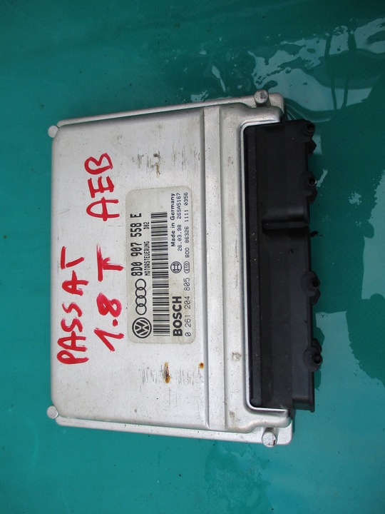 фото №1, Vw passat b5 1.8 t блок керування двигуна 8d0907558e