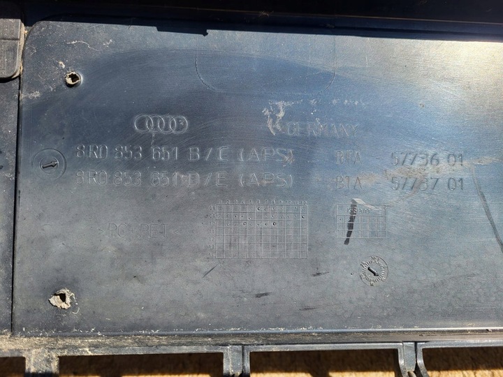 фото №8, Решітка решітка радіатора audi q5 8r s-line 08-12r 8r0 853 651