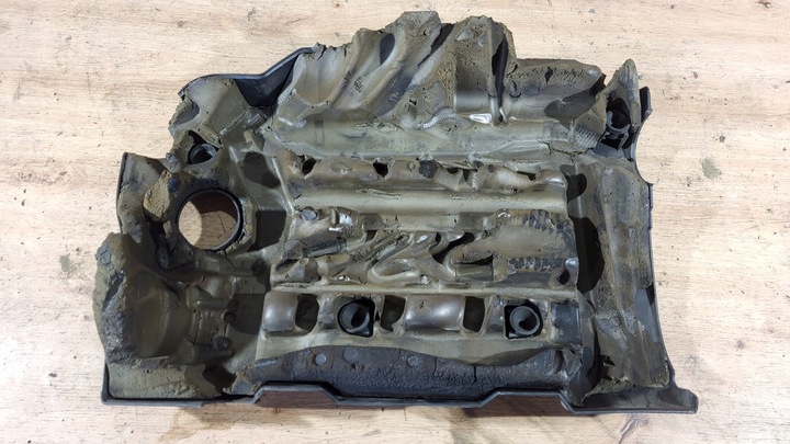 фото №6, Защита двигателя верхняя saab 93 ii рестайлинг 07- 1,9 ttid