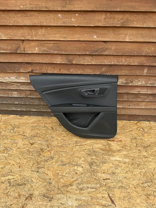 фото №1, Оббивка боковина двері seat leon 3 5f універсал шкіра fr лівий зад задній