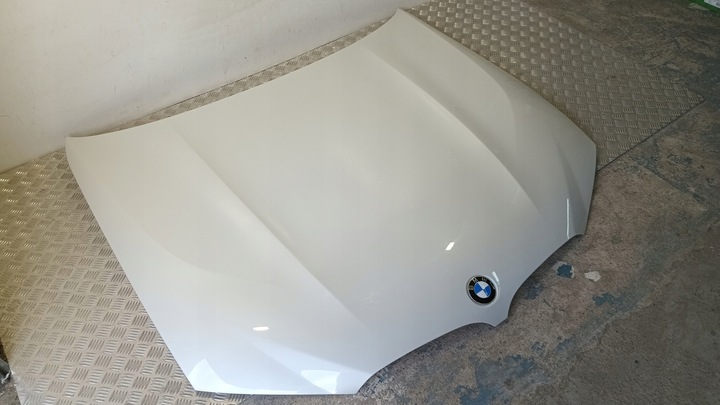 фото №15, Капот двигателя bmw x3 g01 x4 g02 17-24 оригинал белая очень красивая