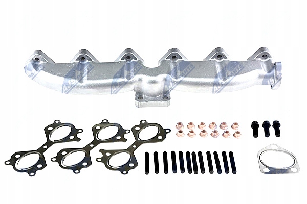 фото №10, Коллектор выпускной + прокладки kpl bmw 3 e46 3.0d 99-05 5 e60 3.0d