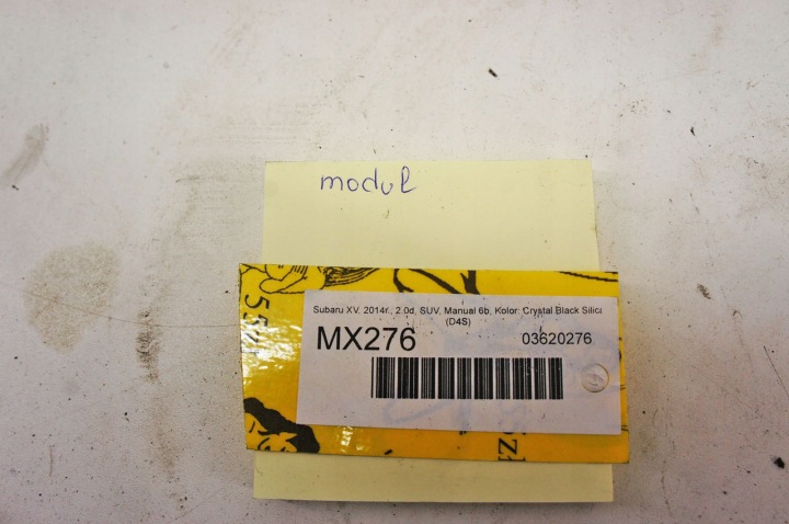 фото №5, Mx276 subaru xv i модуль подушка подушек 98221fj350