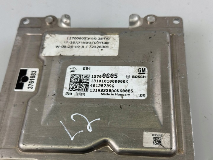 фото №9, Блок управления двигателем (ecu) chevrolet spark 12700605