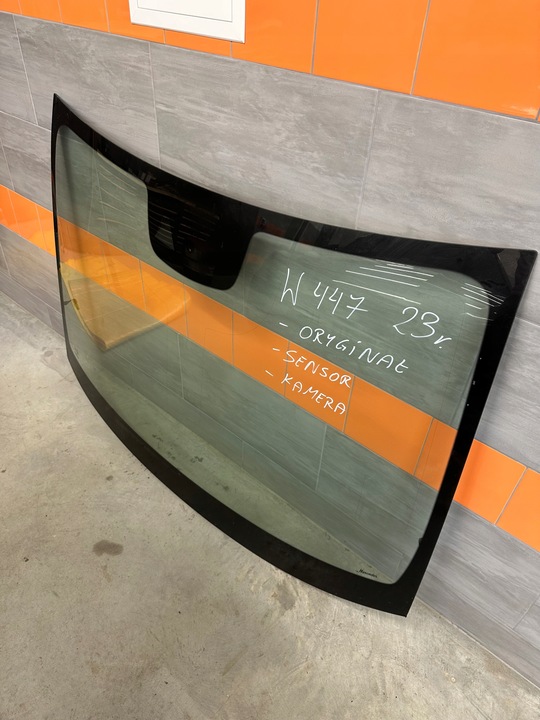фото №4, Стекло лобовое mercedes v класс w447 идеальная оригинал 23r датчик камера
