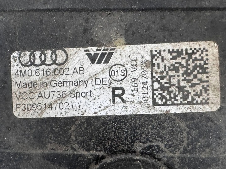 фото №8, Audi sq7 q7 4m 2015-2024 4.0 tdi поворотный кулак рычаги зад управляемая правая