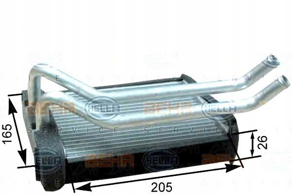 фото №1, Behr hella обігрівач hyundai santa fe 2.0 crdi