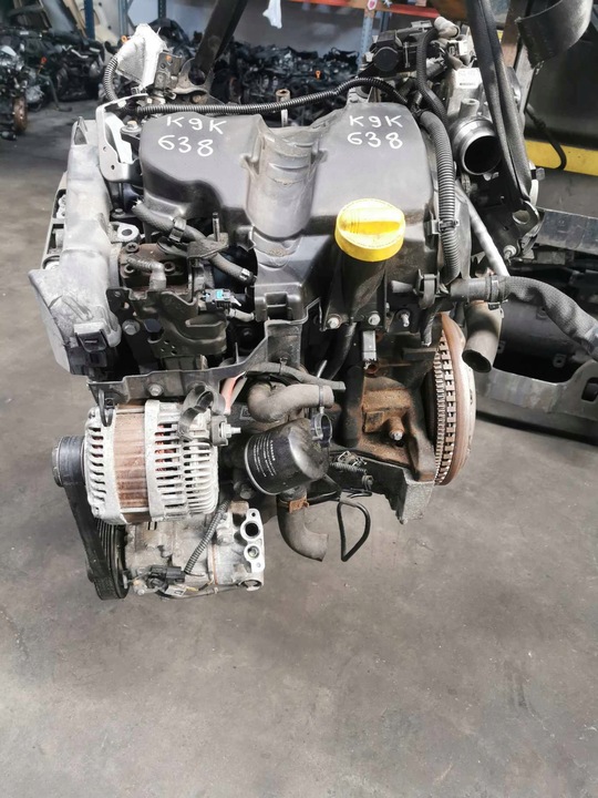фото №11, Двигатель комплектный clio iv/scenic iii рестайлинг 1.5 dci 90km k9k638