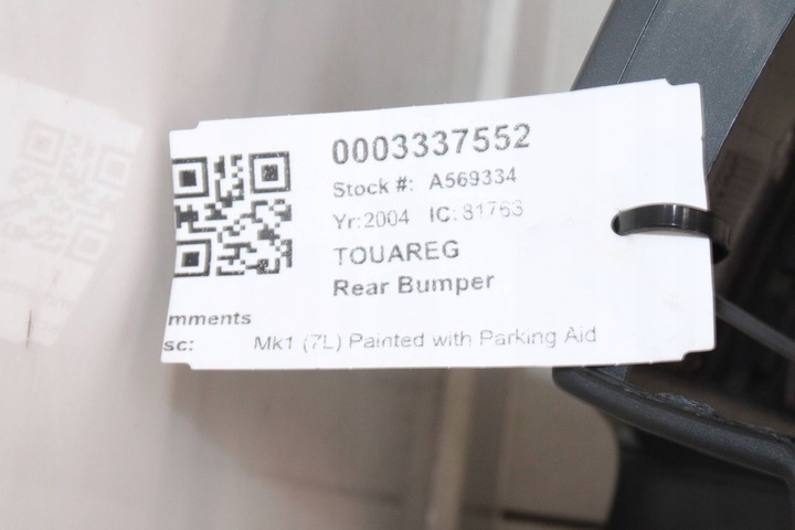 фото №15, Vw touareg i 7l 2002r- бампер зад задній pdc