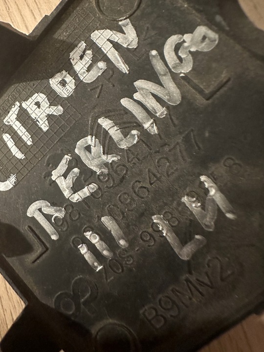 фото №3, Citroen berlingo iii заглушка бампера 9810964177