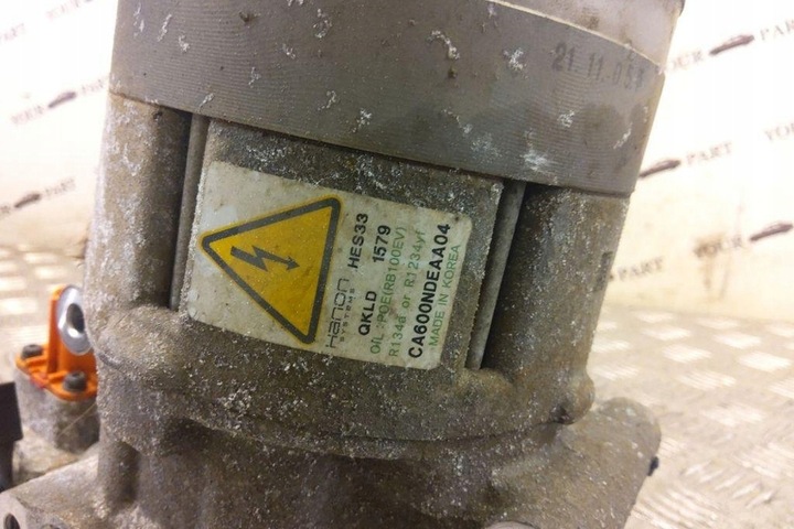 фото №8, Компрессор кондиционера kia niro ca600ndeaa04 электрический 150kw 2022